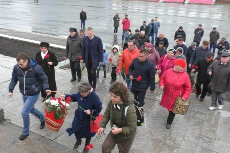 Ульяновцы отметили 148-летие со дня рождения  Владимира Ильича Ленина