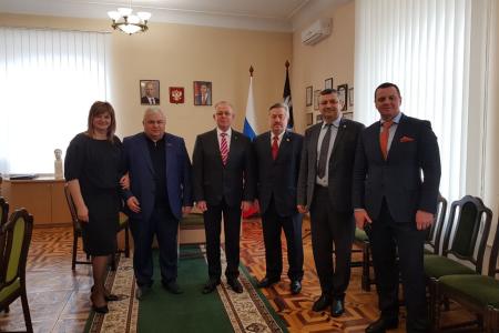 Казбек Тайсаев посетил Донецкую Народную  Республику с рабочим визитом