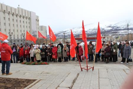 Магадан. День рождения Великого Вождя