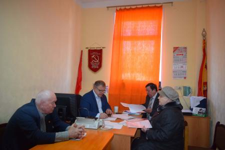 Депутат-коммунист Мособлдумы Александр Наумов провел прием граждан в городских округах Озеры и Кашира