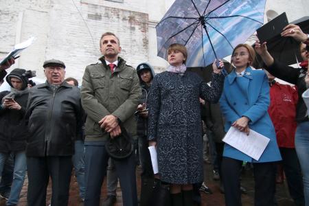В Ярославле прошел несанкционированный митинг  протеста против московского мусора
