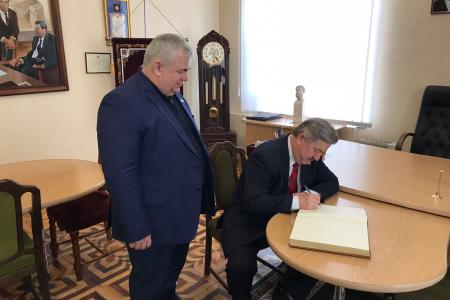 Казбек Тайсаев посетил Донецкую Народную  Республику с рабочим визитом
