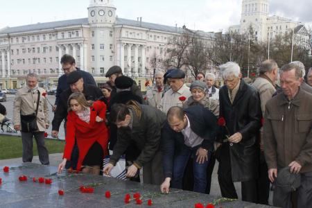 В Воронеже отметили 148-ю годовщину со дня рождения  Владимира Ильича Ленина
