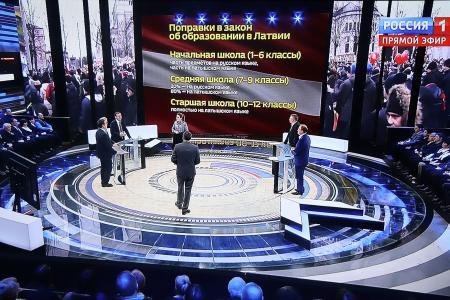 Юрий Афонин в эфире «России-1» о защите русских в Прибалтике и на Донбассе и развитии национальной экономики 
