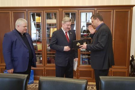 Казбек Тайсаев посетил Донецкую Народную  Республику с рабочим визитом