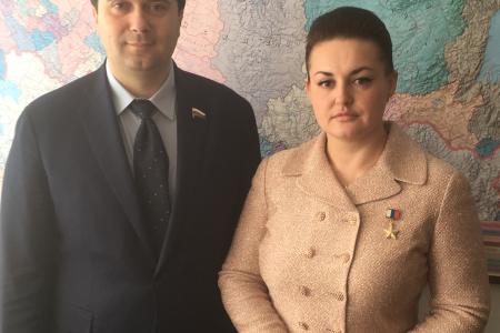 Тульские пионеры пообщались с космонавтом Еленой Серовой по телемосту
