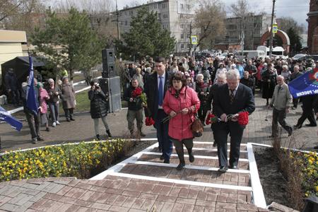 Тульские коммунисты приняли участие в митинге в память о подвиге ликвидаторов