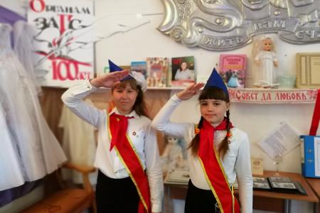 Алтайский край. В селе Хабары возродили пионерский отряд. Комсомольцы готовятся встретить вековой юбилей организации
