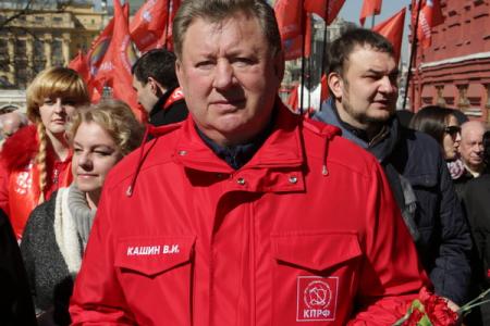 В День космонавтики коммунисты возложили цветы к могилам С.П. Королева и Ю.А. Гагарина у Кремлевской стены