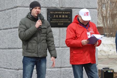 Магадан. День рождения Великого Вождя