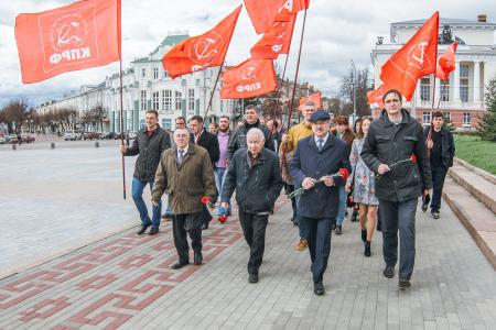 В Орловской области прошли торжественные мероприятия, посвященные 148-ой годовщине со дня рождения В.И. Ленина  