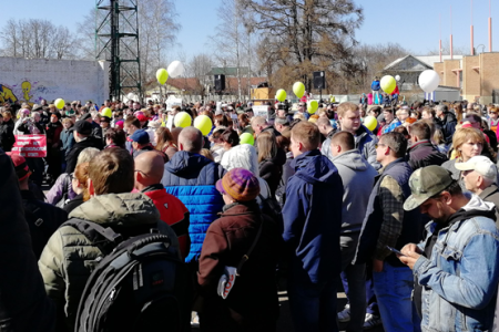 В Подмосковье прошли массовые митинги  против мусорных свалок