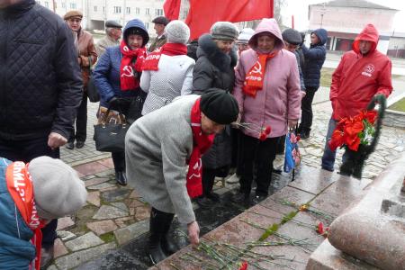 Рязанская область. День рождения В.И. Ленина в Сасово