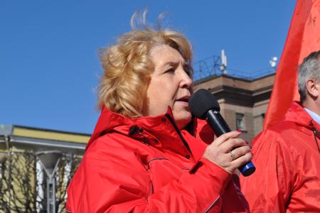 Ленинградские коммунисты на митинге потребовали отставки антинародного правительства