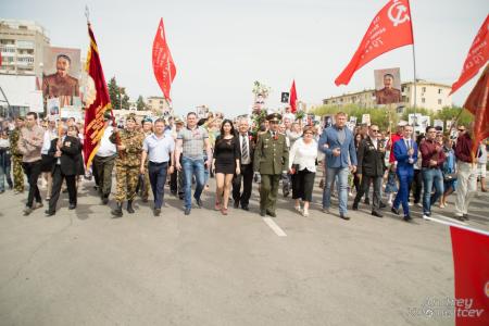 Волгоград. В канун Дня Победы сталинградские коммунисты почтили память героев войны