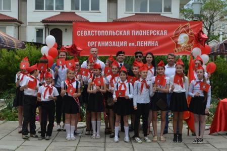 Севастопольская пионерская организация пополнилась новыми ребятами