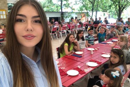 Марьяна Наумова в 16-й раз посетила Донбасс
