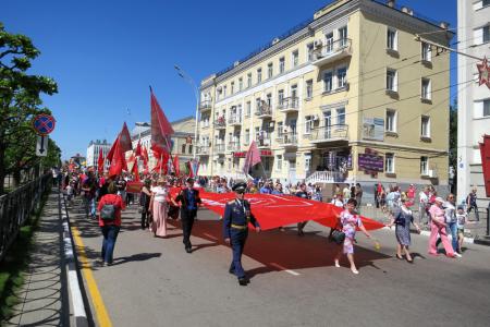 В Тамбове прошли праздничные мероприятия, посвящённые Дню Победы