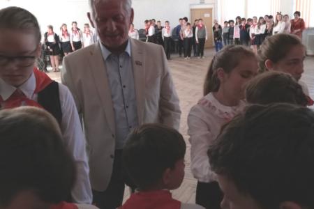 Смоленская область. Торжественный приём в пионеры на героической Ельнинской земле