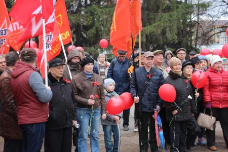 В Уфе прошел митинг, посвящённый Международному дню солидарности трудящихся и социально-экономическим проблемам