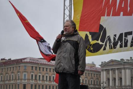 Первомайские шествие и митинг прошли в Ленинграде