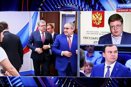 Юрий Афонин в эфире «России-1»: Мы против назначения Кудрина главой Счетной палаты России