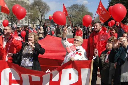 Первомай в Благовещенске