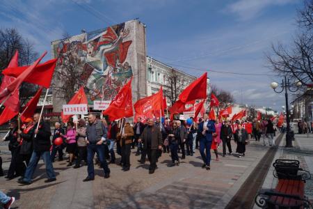 Пензенские коммунисты отметили Первомай