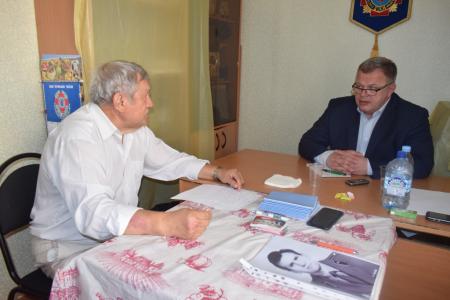 Московская область. Депутат-коммунист Александр Наумов провел встречу с "чернобыльцами"