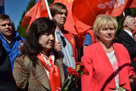 Рязанская область. Бессмертного подвига будем достойны! Возложение цветов на Мемориальном комплексе