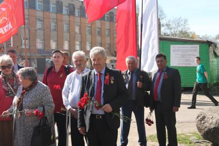Псковские коммунисты приняли участие в митинге у Могилы Неизвестного солдата