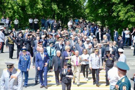 Казбек Тайсаев принял участие в открытии военно-исторического комплекса «Барбашово поле» в Северной Осетии