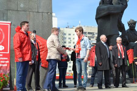Мир! Труд! Май! Первомайский митинг в Нижнем Новгороде