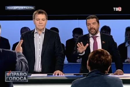 А.А. Ющенко принял участие в программе «Право голоса» на телеканале «ТВЦ»