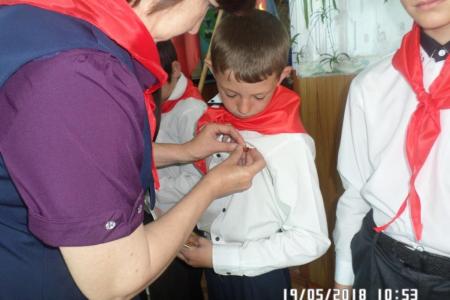 Забайкальский край. Более сотни школьников пополнили ряды пионерии
