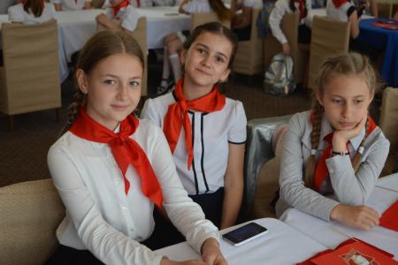 Севастопольская пионерская организация пополнилась новыми ребятами