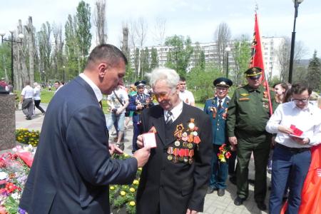 Белгородские коммунисты и их союзники приняли участие в шествии Бессмертного полка