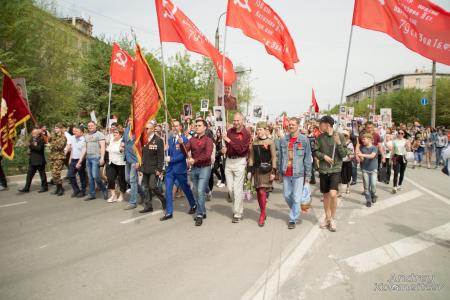 Волгоград. В канун Дня Победы сталинградские коммунисты почтили память героев войны