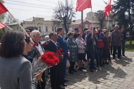 Пензенские коммунисты отметили юбилей Карла Маркса