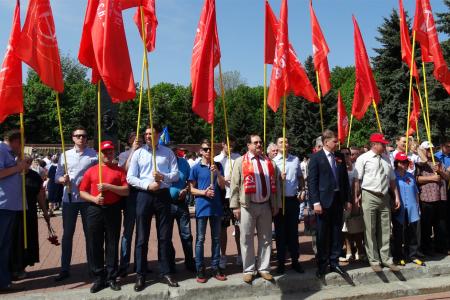 Курские коммунисты отпраздновали День Победы