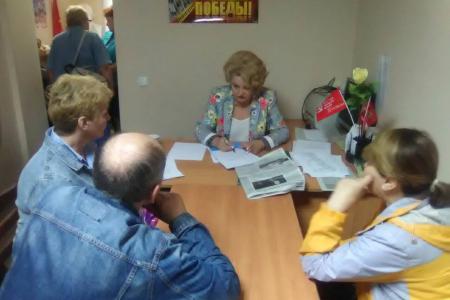 Новгородская область. Встреча Н.А. Останиной с жителями г. Боровичи