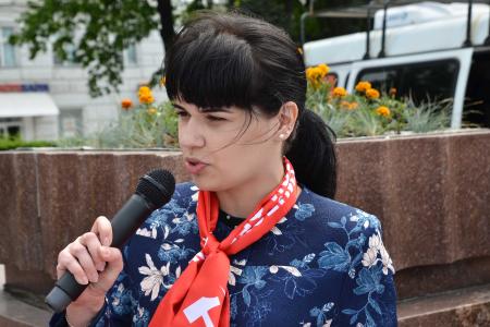 В Рязани прошла торжественная линейка, посвящённая 96-летию пионерской организации