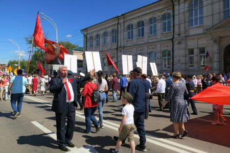 В Тамбове прошли праздничные мероприятия, посвящённые Дню Победы
