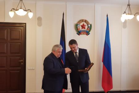Казбек Тайсаев с 10 по 12 мая принял участие в праздничных мероприятиях в ДНР и ЛНР