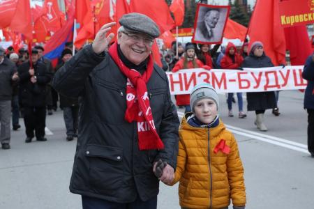 Первомай в Омске