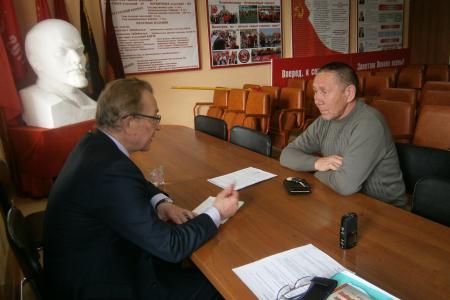 Права предпринимателей и исполнение решений судов стали основными темами приёма избирателей депутатом Государственной Думы Владимиром Поздняковым в Чите