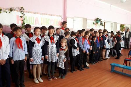 Забайкальский край. Более сотни школьников пополнили ряды пионерии