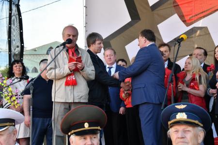 В.И. Кашин на митинге в Москве: С Россией к вершинам и будущим победам!