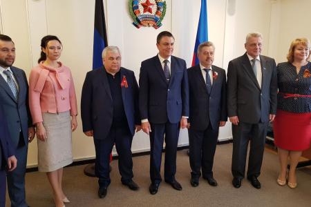 Казбек Тайсаев с 10 по 12 мая принял участие в праздничных мероприятиях в ДНР и ЛНР