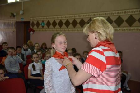 Рязанские коммунисты рассказали школьникам про пионерскую организацию